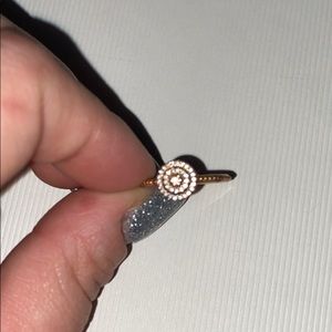Pandora Gold Ring Size 50